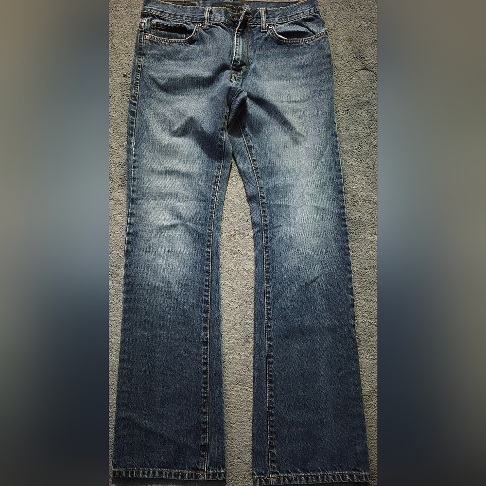 Calvin Klein Women's Bootcut Jeans in Blue